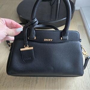DKNY Black Leather Handbag